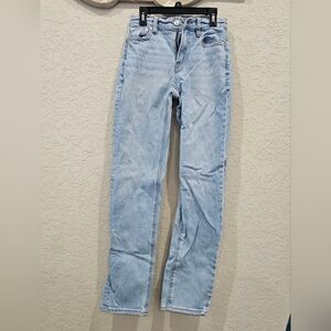 American Eagle Outfitters Light Blue Straight Jeans